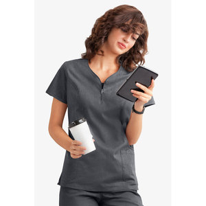 Tenues médicales personnalisées avec logo, blouses d'infirmière extensibles, uniformes médicaux pour hôpital - Product Image 4