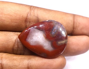 Lote de piedras preciosas de ágata palo, lote de cabujón de piedras preciosas de ágata palo al por mayor, Ágata palo 100% ágata de pavo de calidad superior Natural - Product Image 5