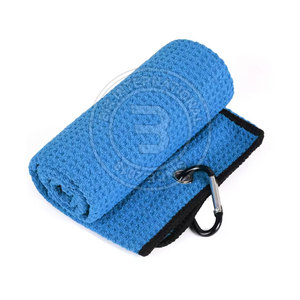 Stylish Modern <b>Pattern</b> Custom Sublimation Golf Waffle <b>Towel</b> With Reinforced Edges For Long Lasting Outdoor Use - Product Image 2