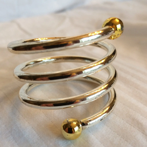 Venta al por mayor de calidad de metal servilletero anillo titular Popular primavera Decoración de mesa para fiesta comedor Venta caliente - Product Image 3