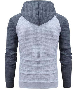 Sweats à capuche pour hommes de haute qualité avec logo personnalisé, tissu 100% coton, hiver, anti-froissement, respirant, design doublé, tendance 2025 - Product Image 2