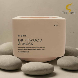 เทียนหอมทำจากถั่วเหลืองทำด้วยมือกลิ่นหอมหรูหราพร้อมงานฝีมือ - Product Image 1