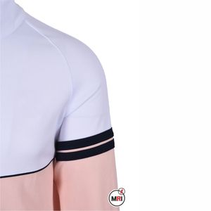 เสื้อแจ็กเก็ตกีฬาแขนยาวซิปเต็มตัวสำหรับผู้ชายเสื้อวิ่งกลางแจ้งเข้ารูปพิมพ์โลโก้แบบกำหนดเอง - Product Image 2