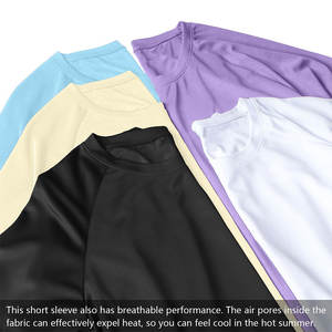 Activewear Logotipo personalizado Entrenamiento Gimnasio Ropa Correr Hombres Deportes Camisetas Gimnasio Camisetas Tops para hombres - Product Image 5