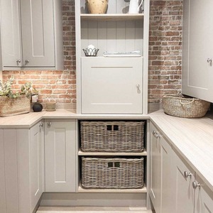 Cesta de Almacenamiento de Mimbre, Cestas de Almacenamiento Hechas a Mano, Mimbre Natural, Modernas y Multifuncionales, Hechas en Vietnam - Product Image 6