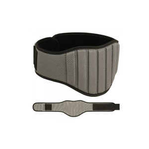 Ceinture de musculation en néoprène et cuir de vachette, flexible, respirante, fermeture à boucle sécurisée, SWIS INTERNATIONAL SI-7109, unisexe, haute performance - Product Image 4