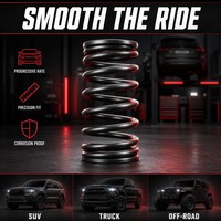 Grande ressort de compression pour système de suspension de SUV, camion et tout-terrain