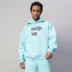 Sudaderas Personalizadas de Invierno, 410g, Felpa, Impresión Digital, Diseña Tu Texto, Logotipo, Sudadera con Capucha |   Sudaderas de Diseñador con Hombros Caídos y Corte Regular - Product Image 1