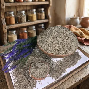 Semillas de Comino Enteras Secas, Crudas, Alargadas, Especias de Una Sola Hierba, Ingrediente Natural para Sazonar - Product Image 4