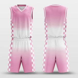 Conjuntos de Uniformes de Baloncesto de Verano Estampados BSCI, Secado Rápido, Antibacterianos, Transpirables, de Poliéster, para Adultos, Tallas Grandes, Ropa Deportiva para Equipos - Product Image 4
