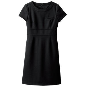 ชุดเดรสวันพีชสำหรับสาวออฟฟิศ WP756-8 ไซส์ 9 สไตล์สีดำใส่สบาย - Product Image 1