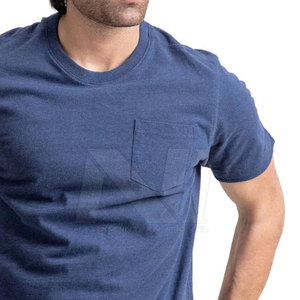 Camiseta de Manga Corta de Lona Transpirable Personalizada de Moda, Camiseta Informal de Algodón de Alta Calidad para Hombre, Cuello Redondo, Corte Ajustado - Product Image 6