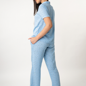 Conjunto personalizado de pijama de algodón modal de alta calidad Conjunto de Pijama largo para mujer - Product Image 2