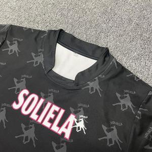 Custom Luxury Boxy Fit Drop Shoulder Streetwear Graphic Vintage Sublimation Mesh Polyester Soccer Jersey Made in Pakistan - Product Image 4