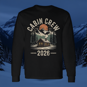 Maglietta Promozionale a Maniche Lunghe per Gruppo Familiare in Vacanza in Montagna 2026 - Product Image 3