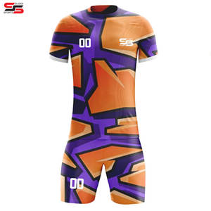 ชุดฟุตบอลสำหรับผู้ชายเครื่องแบบฟุตบอลฉลากและโลโก้ตามสั่ง - Product Image 4