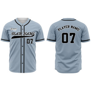 Nuevo Diseño de Alta Calidad, Jersey de Béisbol Transpirable con Pantalones Cortos para Hombre a Precio Económico - Product Image 4