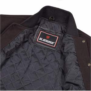 Chaqueta de béisbol universitaria de Letterman Varsity personalizada de alta calidad de cuero Original 100% más vendida para hombres - Product Image 4