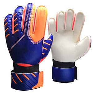 Gants de gardien de but professionnels en cuir PU avec impression personnalisée Vêtements de sport en gros Protection des mains avec impressions personnalisées - Product Image 1