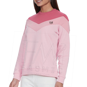 Sweat-shirts pour femmes de haute qualité personnalisables, style sport décontracté, tissu en laine respirant et écologique, imprimé automne, Pakistan - Product Image 3