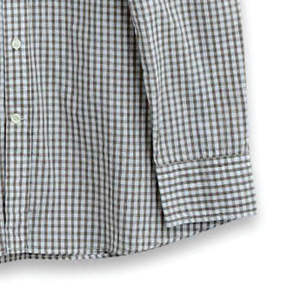 Camisa italiana de manga larga para hombre de poliéster con logotipo personalizado, informal, transpirable, de franela, de corte regular, 1 unidad - Product Image 4