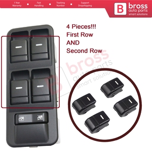 BDP152-2 Juego de 4 Cubiertas para Botones de Ventana YUD501570PVJ para Land Range Sport MK1 L320 2005-2009 Pre Facelift - Product Image 5