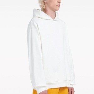 Sweats à capuche pour hommes Streetwear avec logo personnalisé pulls en coton épais à épaules tombantes pulls oversize sweats à capuche pour hommes - Product Image 4