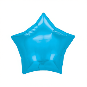 Palloncino a Forma di Stella in Foil Blu 19 Pollici per Decorazioni Festive - Product Image 2