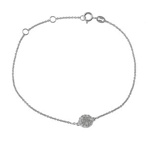 Pulseras infinitas de piedras preciosas de circón cúbico de Plata de Ley 925 al por mayor de diseño de lujo para joyería de regalo de San Valentín para mujer - Product Image 6