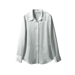 Gran oferta, blusa elegante, camisas de carrera de oficina de gasa para mujer, blusas informales de manga larga a la moda - Product Image 2