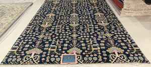 Hermosa Oushak anudada a mano 100% alfombras de lana técnica de pila de bucle alfombra suave para uso doméstico y en la cocina al por mayor - Product Image 6