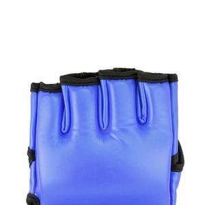 Fabrication professionnelle de gants de MMA en cuir demi-doigts, couleurs personnalisées, toutes tailles pour la boxe et le fitness - Haute qualité - Product Image 6