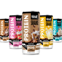 Prêt à boire 330ml Shake protéiné avec saveur vanille VINUT-Échantillon gratuit-Conception personnalisée-Service Marque privée OEM ODM