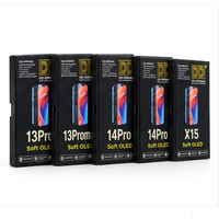 Écran OLED souple DD pour 12 13 14 15 16 17 Pro Max avec garantie à vie, remplacement LCD 120Hz