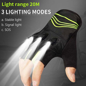 Gants de cyclisme respirants et durables Conception de logo personnalisable pour une utilisation en extérieur Fabriqué au Pakistan - Product Image 5