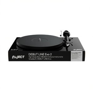 Pro Ject Giradischi DEBUT LINE Evo 2 Negro Brillante 9864831 Accesorio para Instrumentos Musicales Giradischi DEBUT LINE Evo - Product Image 3
