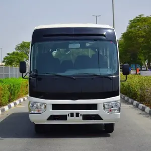 Best Selling City Bus Coaster High Roof Diesel 22 Seater Passageiro LHD Brand New Feito no Japão