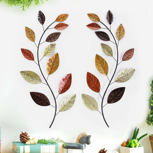 Decoración de pared de hoja de Metal de buena calidad para sala de estar, TV, sofá, pared de fondo, porche, artes colgantes y manualidades, decoración del hogar moderna - Product Image 5