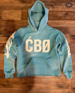 เสื้อฮู้ดโอเวอร์ไซส์สำหรับสตรีทแวร์ปักลายด้วย GSM สูงสีที่ต้องการมากที่สุดสำหรับฤดูใบไม้ผลิพิมพ์ดิจิตอล - Product Image 1