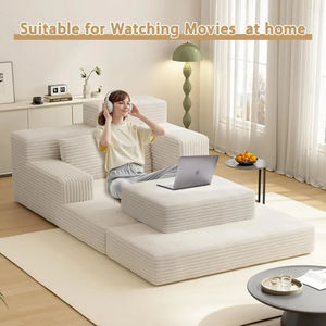 Nouveau produit 2026 Alibaba : Canapé d'angle compressé sur mesure à faible MOQ, facile à manipuler et à livrer - Product Image 1