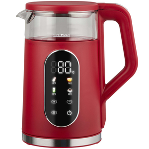 Hervidor de Agua Eléctrico de Vidrio de 1.7L CE/GS, 2200W, Inalámbrico, con Control Digital de Temperatura, Calentamiento Rápido para Uso Doméstico, 220V - Product Image 5