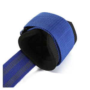 สายรัดข้อมือปรับได้ระบายอากาศได้ดีสำหรับผู้ชายและผู้หญิงสายรัดยกน้ำหนักออกกำลังกายเล่นยิมออกแบบโลโก้ได้ตามต้องการ - Product Image 4