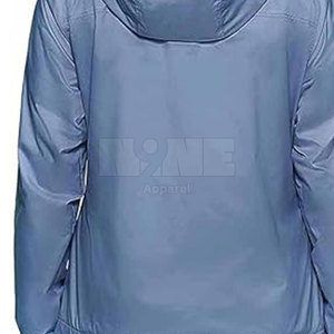 Chaqueta cortavientos transpirable de punto de calidad superior para mujer de invierno - Product Image 6
