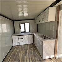 20/40 pieds Fourniture d'usine Extensible Personnalisé Maison préfabriquée Conteneur Petite Maison préfabriquée cabine pod mobile