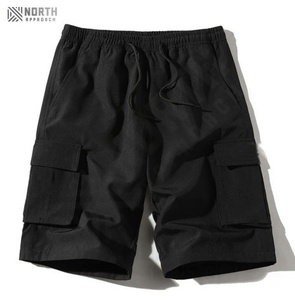 Pantalones Cortos Cargo de Algodón para Hombre, Estilo Casual, con Múltiples Bolsillos, 6 Bolsillos, para Verano, Estilo Deportivo - Product Image 2