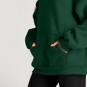 Nouveautés légères, sweats à capuche en polaire pour femmes grandes tailles, manches longues, vêtements d'extérieur, sweats à capuche pour femmes - Product Image 6