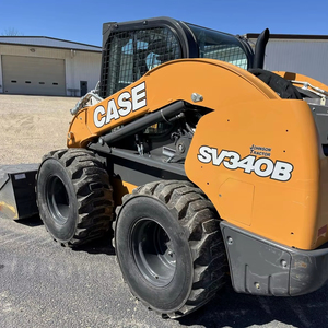 Venta caliente a precio de fábrica Heavy-Duty Case Skid Steer Loader Equipo de construcción compacto con motor central - Product Image 2