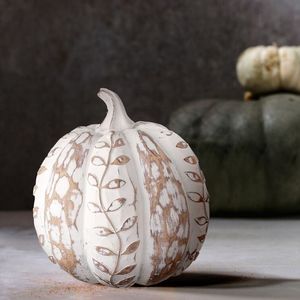 Support de citrouille en bois d'acacia naturel idéal pour les arrangements de centre de table d'automne avec des citrouilles bougies gourdes et un décor floral - Product Image 2