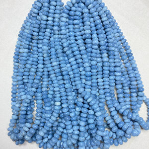 Opale pierres précieuses Rondelles perles brin fabrication de bijoux perles de pierres précieuses pour collier Bracelet cadeau pour elle - Product Image 1