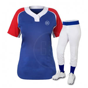 Ropa deportiva juvenil, uniforme de softbol de poliéster de alta calidad, conjunto de pantalones cómodos de secado rápido, logotipo personalizado transpirable suave liso - Product Image 4